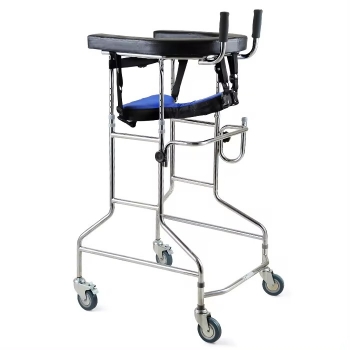 รถเข็นพับได้พกพาสะดวก สำหรับผู้สูงอายุ (Folding small portable multifunctional walker for the elderly)